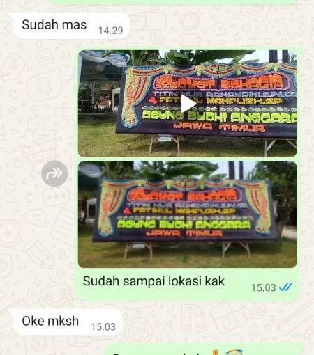Pengiriman Papan Bunga Kiaracondong