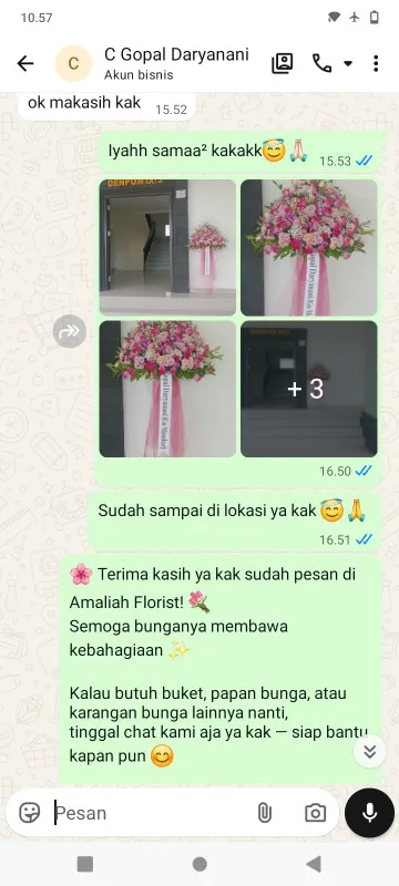 Pengiriman Karangan Bunga Kiaracondong