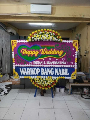 Papan Bunga di Kiaracondong