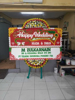 Papan Bunga di Kiaracondong